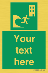 Custom Safe Condition Tsunami evacuation building